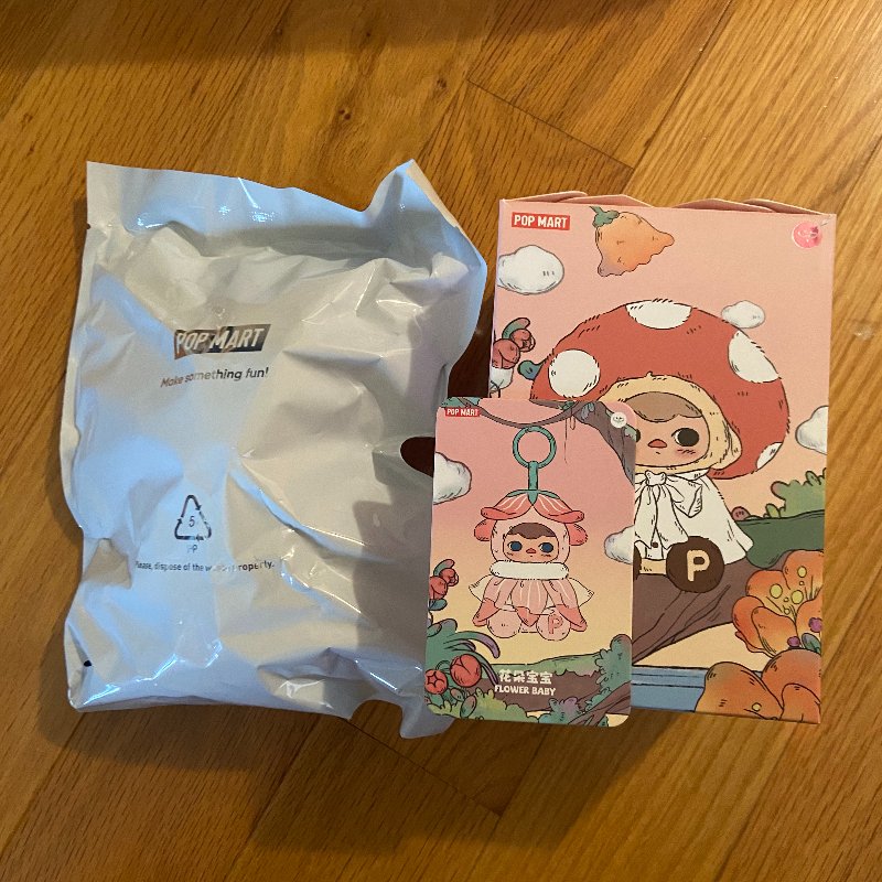 Flower Baby - PUCKY Forest Party Series Vinyl Plush Pendant - 1