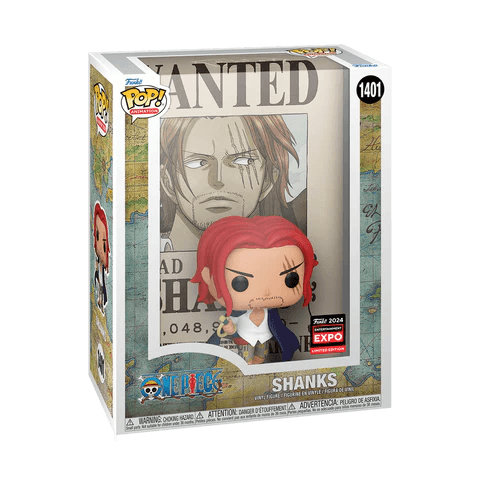 Funko POP! One Piece - Shanks (Wanted) Poster #1401 Pop Vinyl