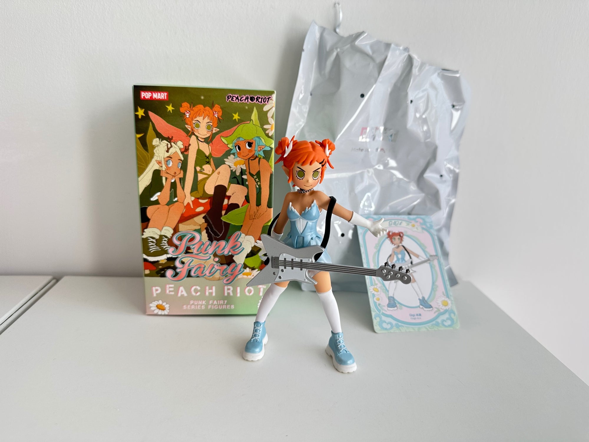 Gigi-Ice - Peach Riot Punk Fairy Series by POP MART - Mindzai Toy Shop