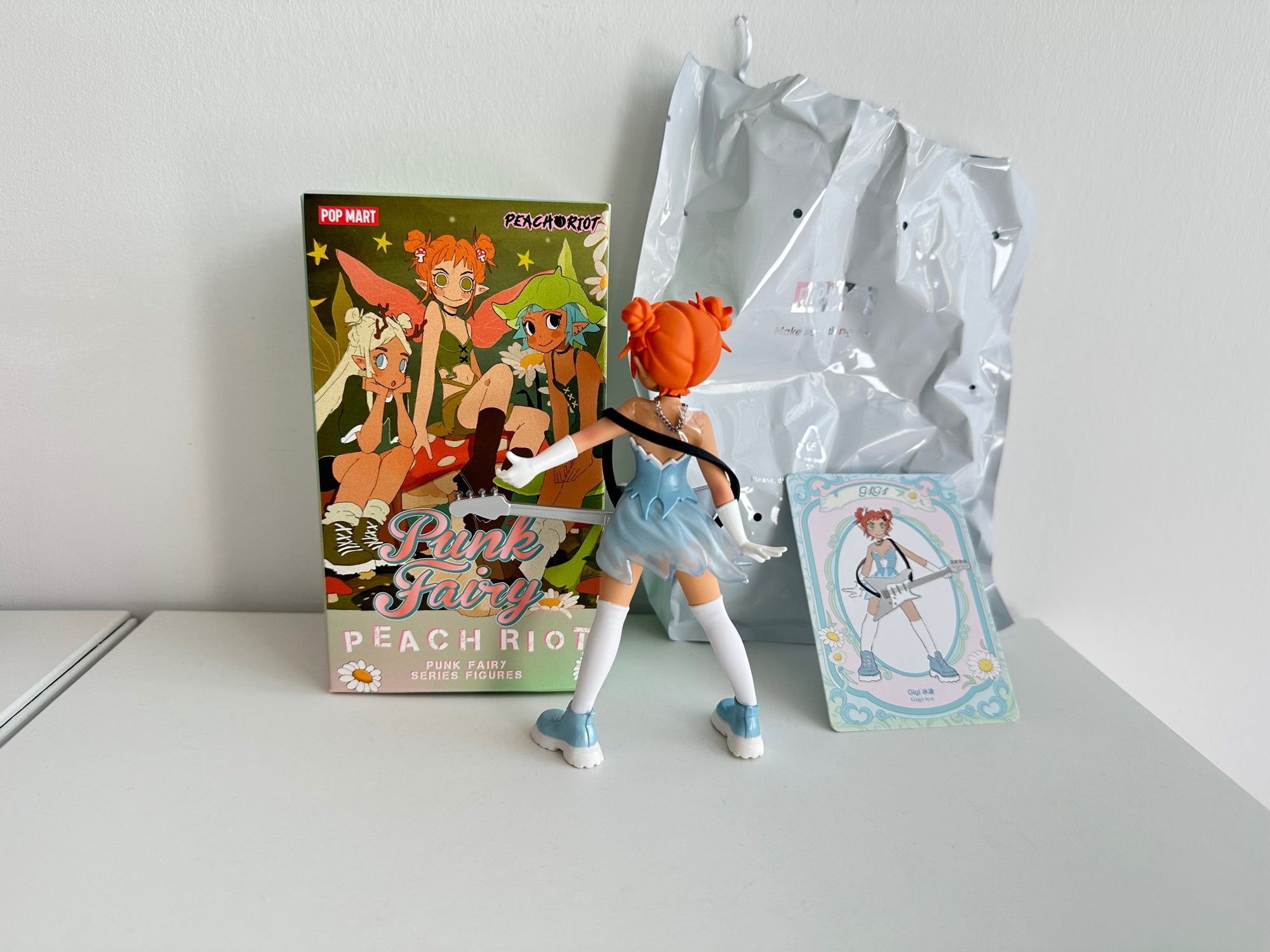 Gigi-Ice - Peach Riot Punk Fairy Series by POP MART - Mindzai Toy Shop