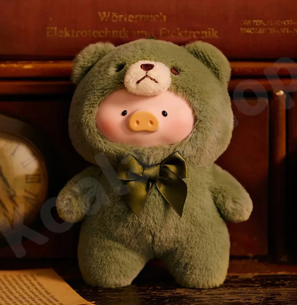 Courageous Teddy - Lulu The Piggy Vintage Teddy Shop Vinyl Plush Pendant  - 2