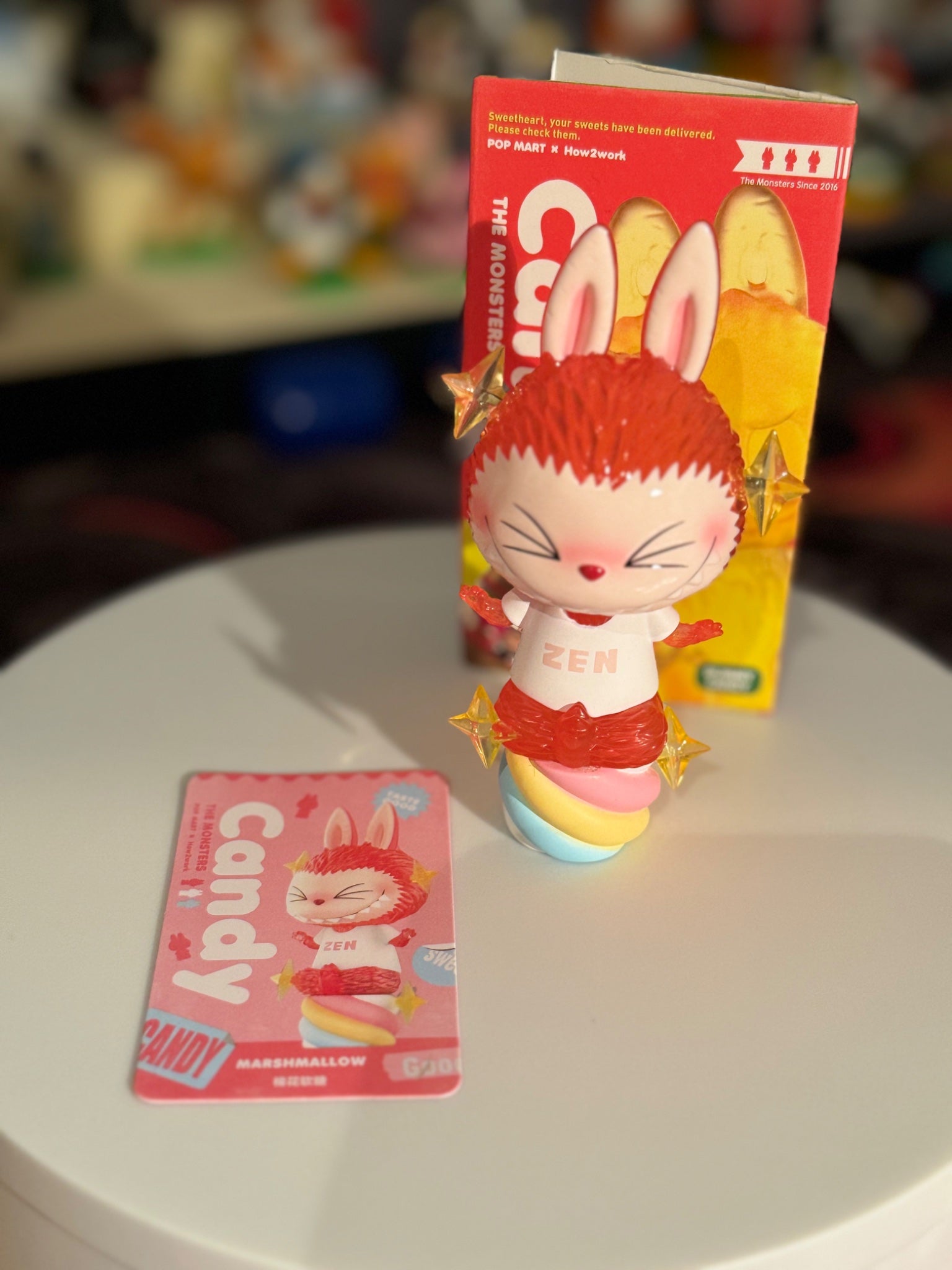 Marshmallow - Candy the Monsters - Pop Mart x How2work - 1