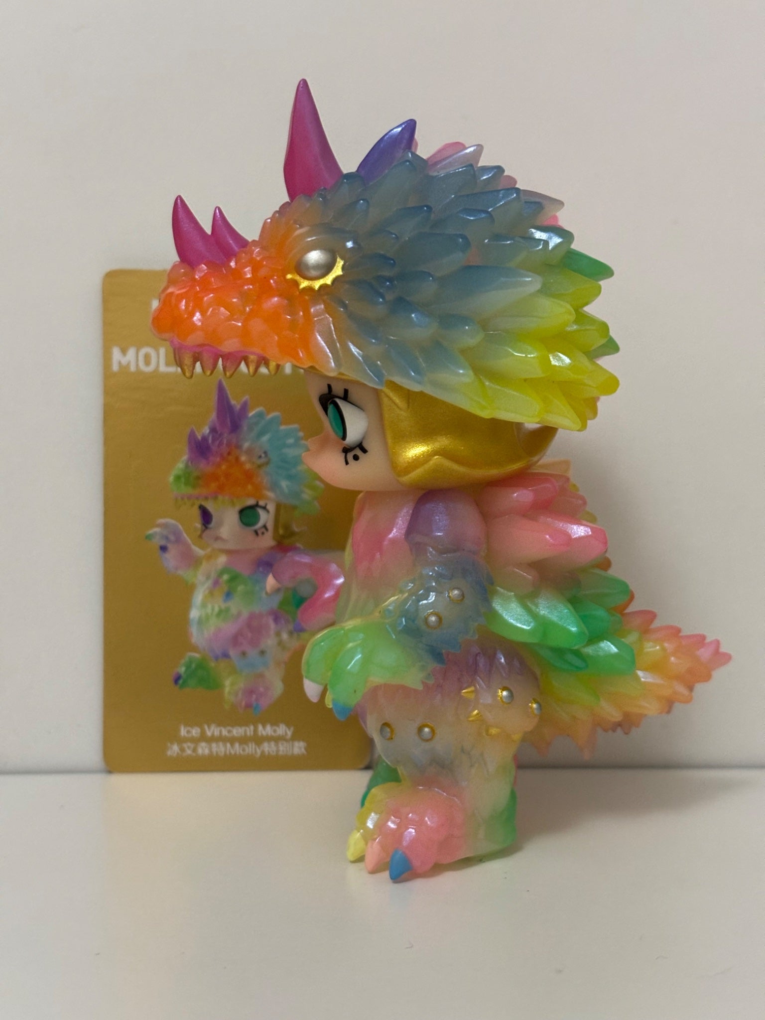 Popmart Erosion Costume Molly - Ice Vincent Molly (Variant