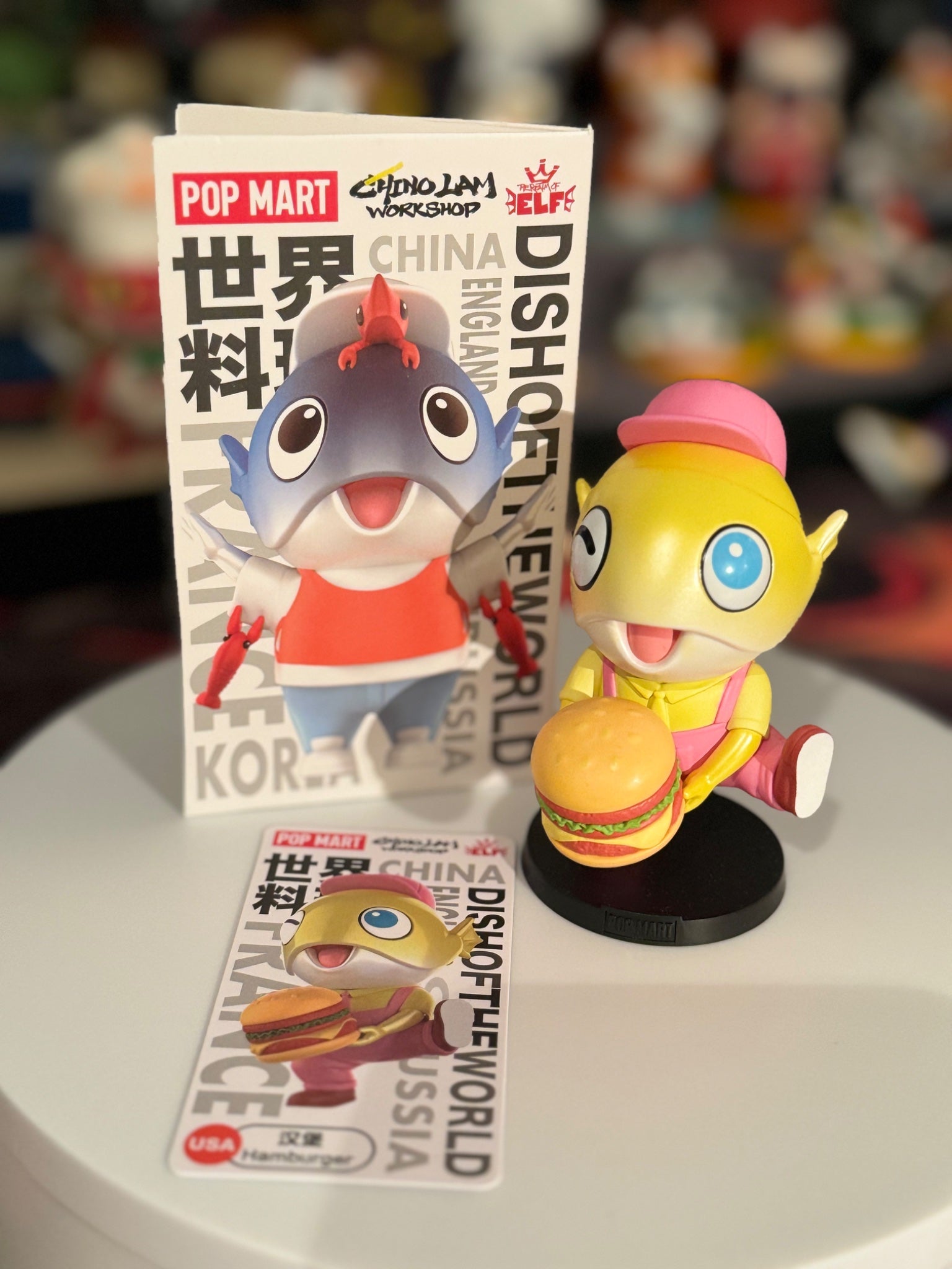 Hamburger - Pop mart x Chino Lam - Dish of the World - 1