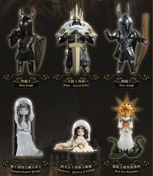 ゲームキャラクター DARK SOULS Series Pre-Painted Figures II Dark Souls Series Trading Figures Vol.2 Box of 6 Figures