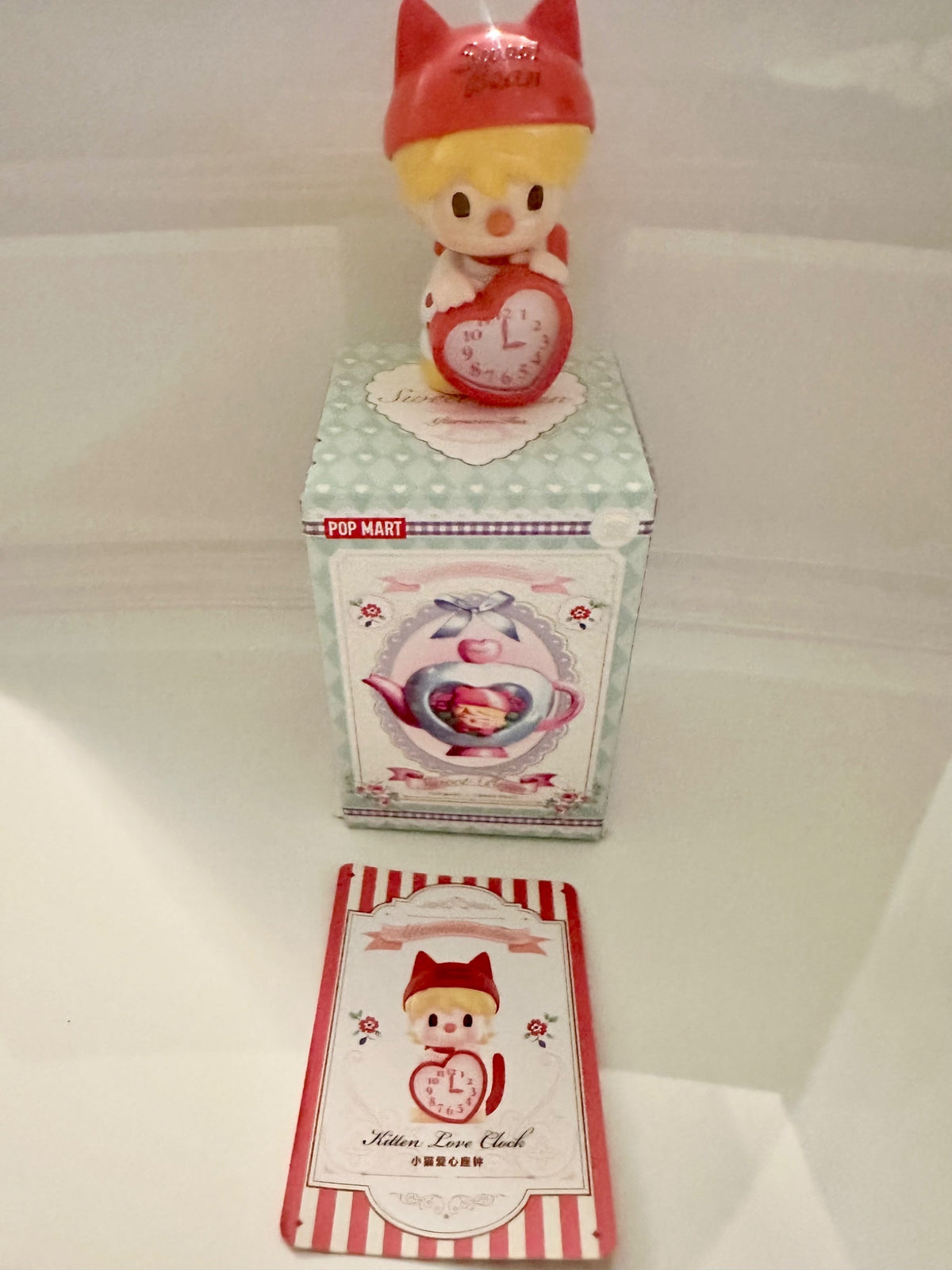Kitten Love Clock - Sweet Bean Afternoon Tea Series - Pop Mart - 1