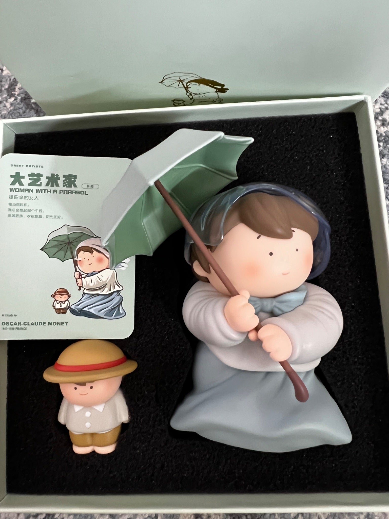 Monet - Woman with A Parasol - The Great Artists Series 3 - Big Gallery - 1