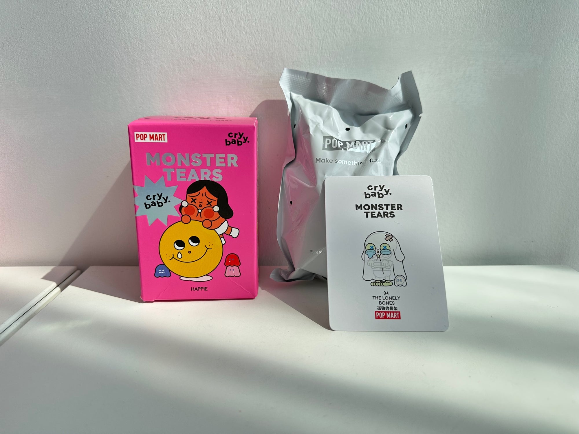 The Lonely Bones - CRYBABY Monster's Tears Blind Box Series by POP