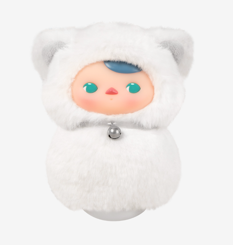 Nobel Cat - PUCKY Roly-Poly Kitty Series Vinyl Plush by POP MART - 1