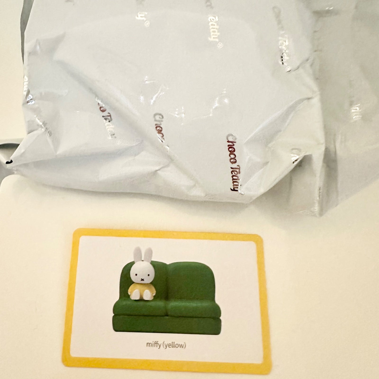 Miffy (yellow) Couch Sofa Series Phone Stand - Choco Teddy﻿ - 1