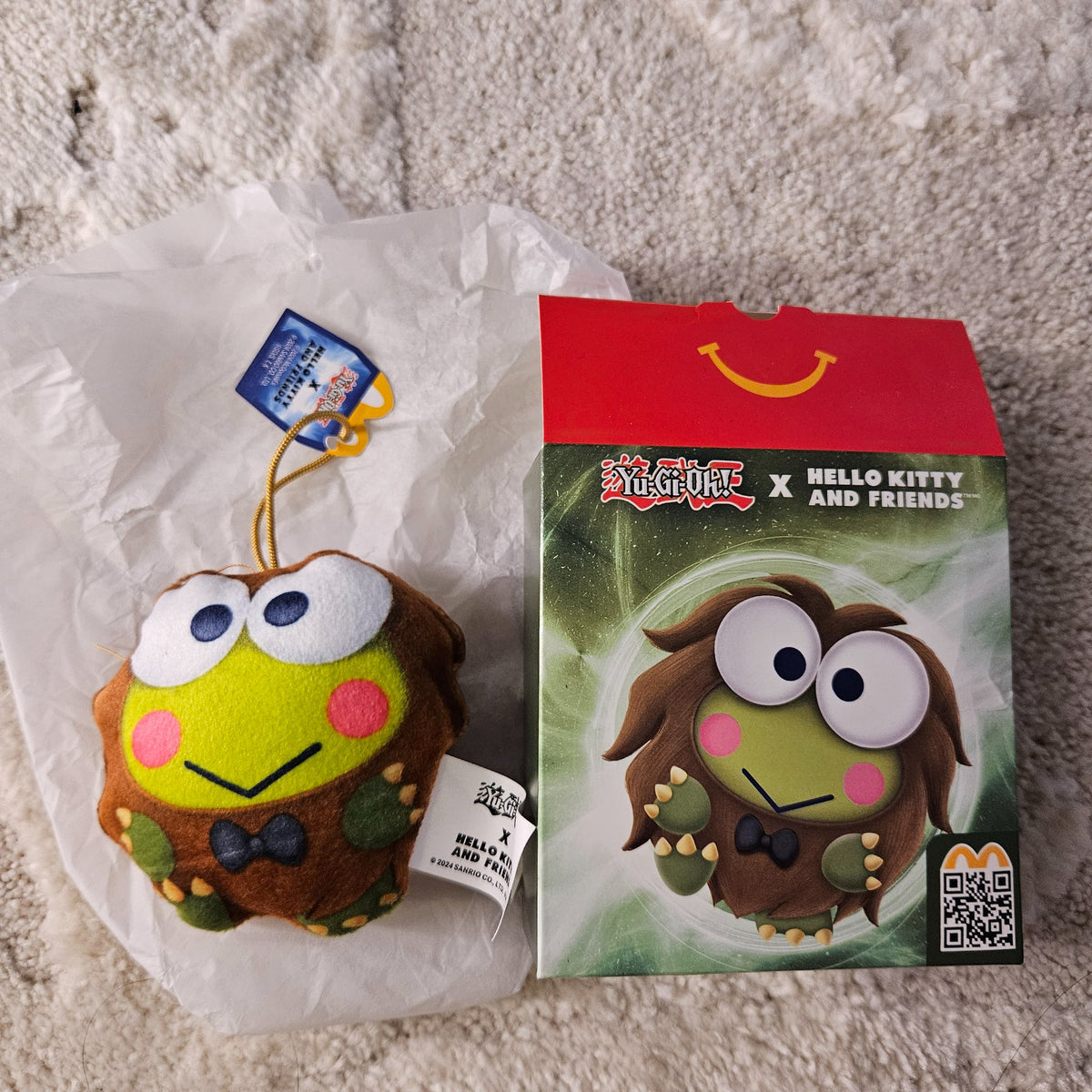 Keroppi Kuriboh - YU-GI-OH! X HELLO KITTY AND FRIENDS by McDonald's - 1