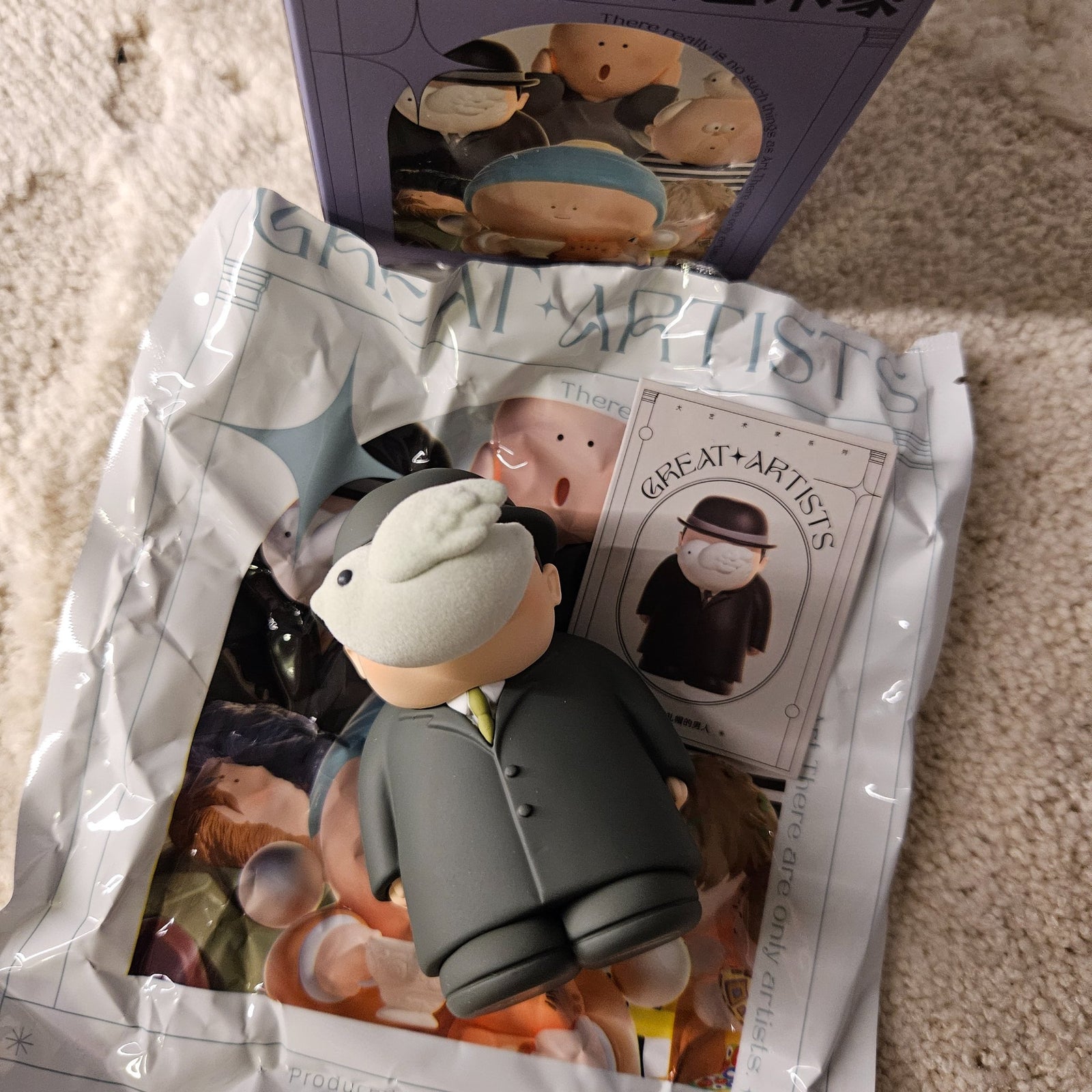 Man in Bowler Hat - The Great Artists Series by Big Gallery - 1