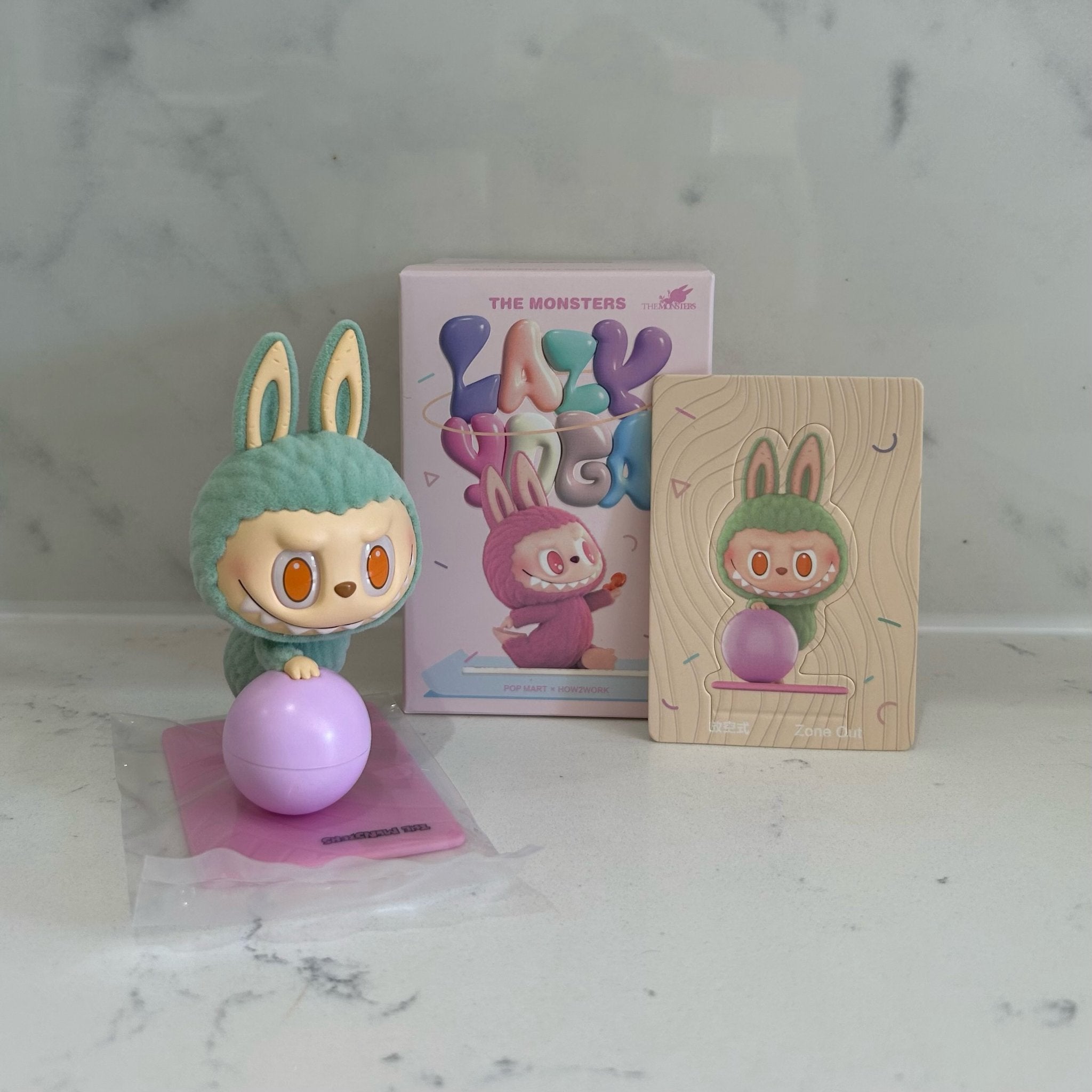 Zone Out - Lazy Yoga Series Figures THE MONSTERS Labubu by POP