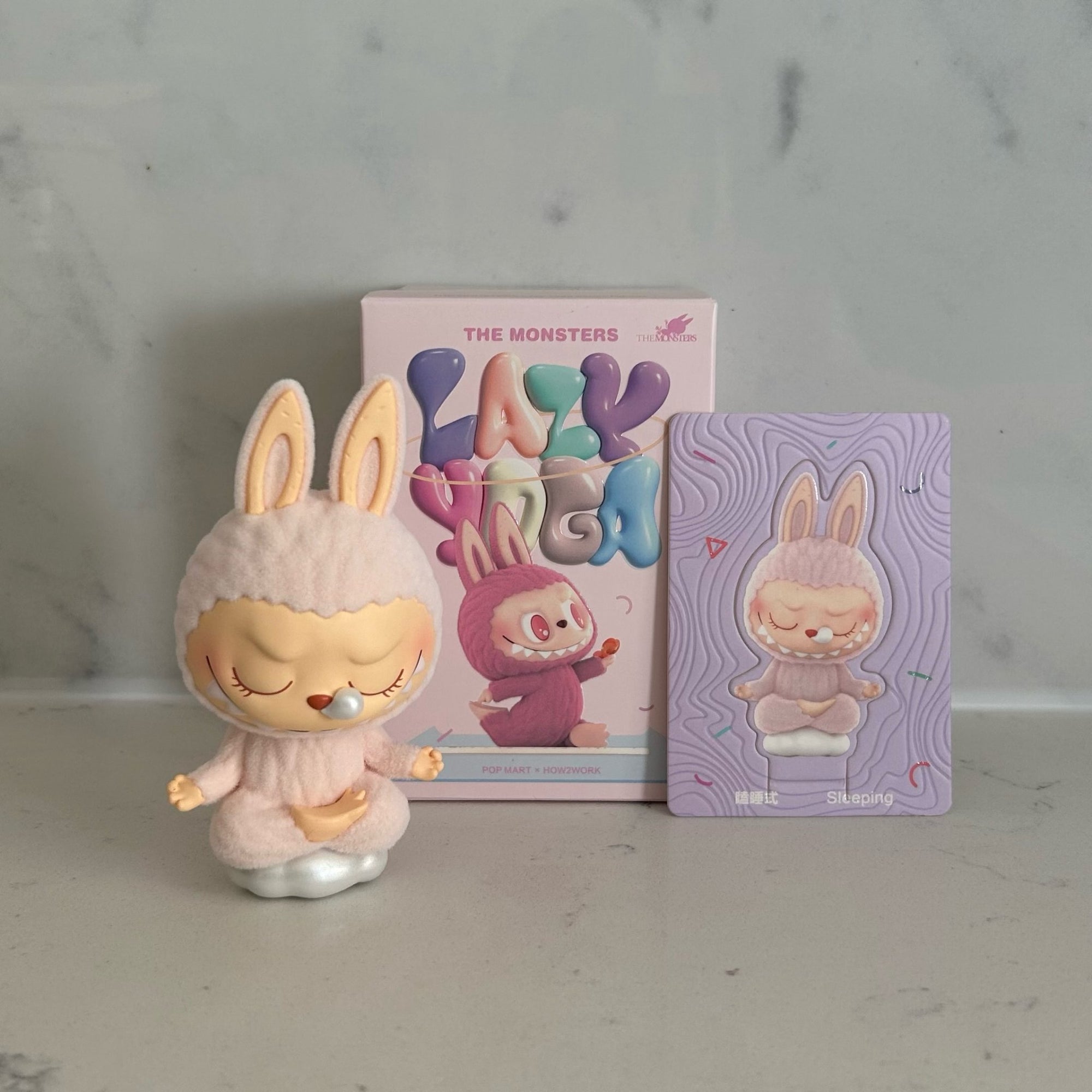 Sleeping - Lazy Yoga Series Figures THE MONSTERS Labubu by POP