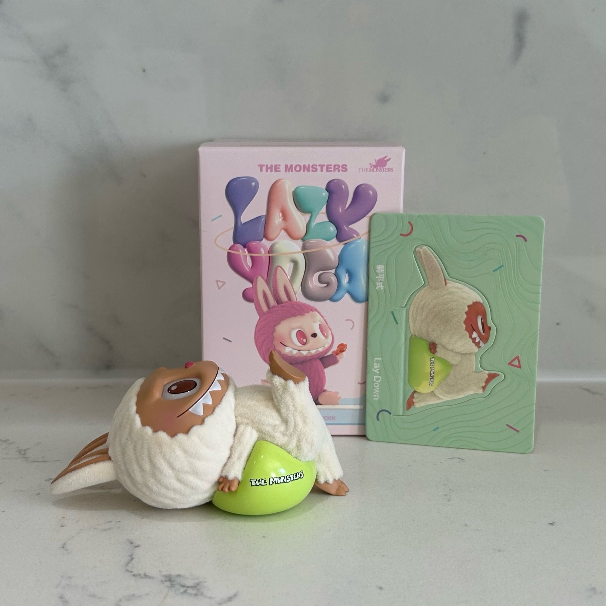 Lay Down - Lazy Yoga Series Figures THE MONSTERS Labubu by POP