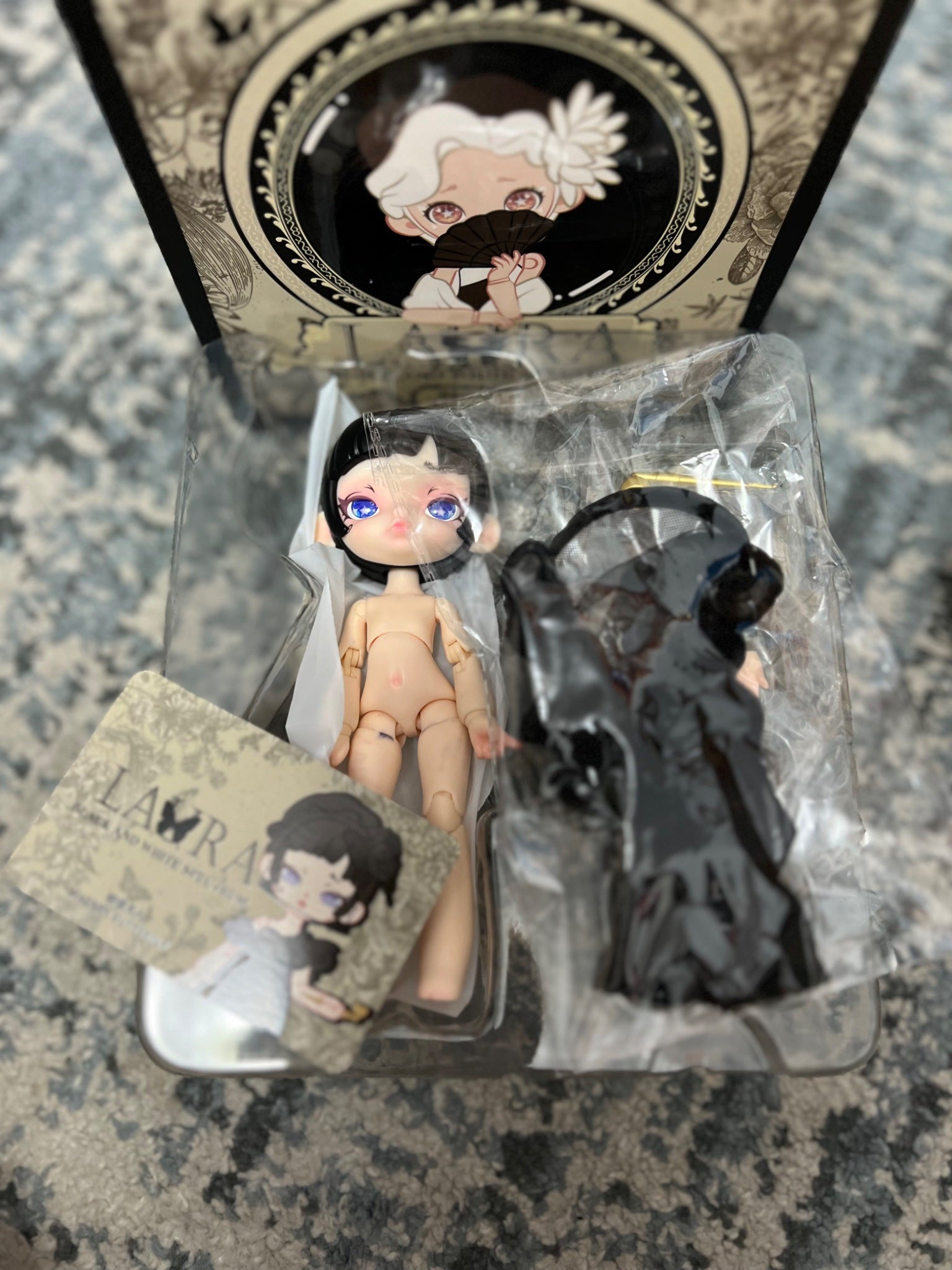 Laura Madame Butterfly - LAURA BJD Black and White Spectrum Blind Box Series - Top Toy - 2