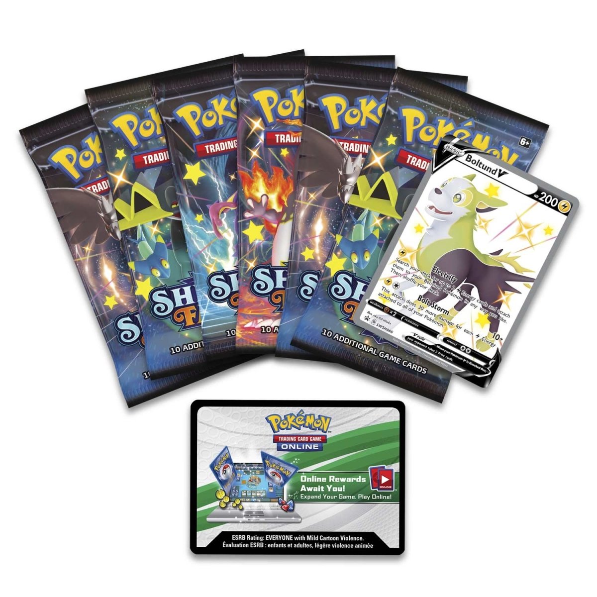 Pokémon TCG: Shining Fates Tin (Boltund V) - 1
