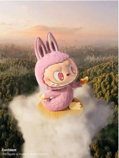 Confident - Lazy Yoga Series Figures THE MONSTERS Labubu by POP MART - 3