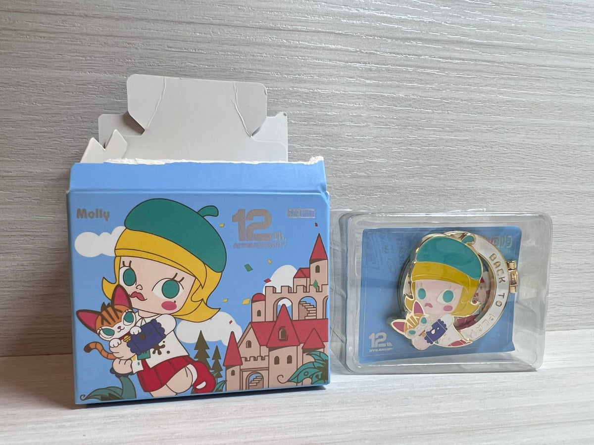 12th Anniversary Pin Badge "POPMART MOLLY" - 1