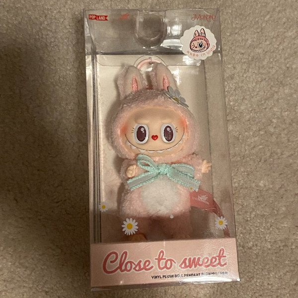 Mokoko Labubu Close to Sweet Vinyl Plush Pendant by POP MART - 1