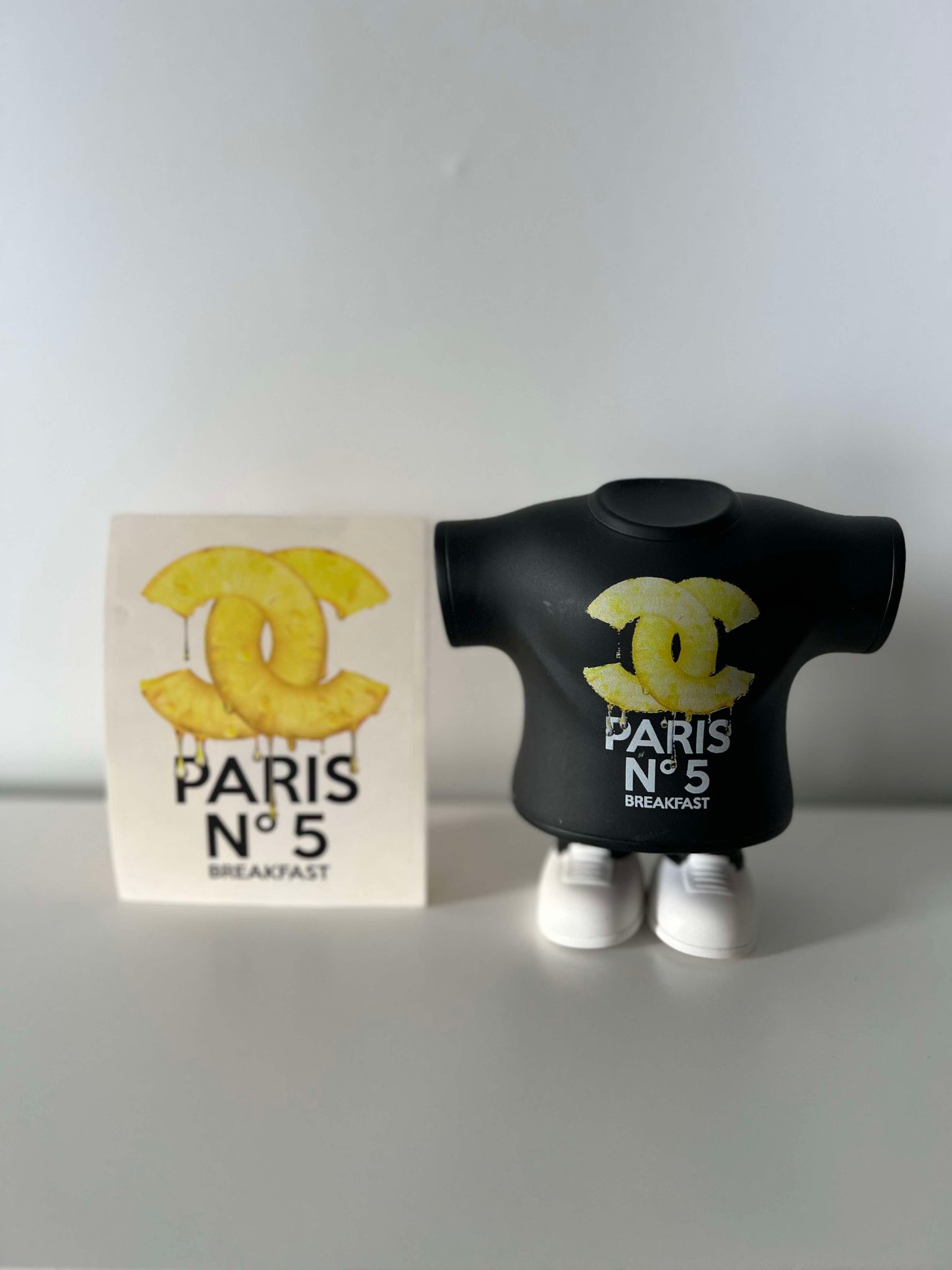 Paris No. 5 Breakfast (a play on Chanel No. 5) - Hypefood Series One by Fools Paradise - 1