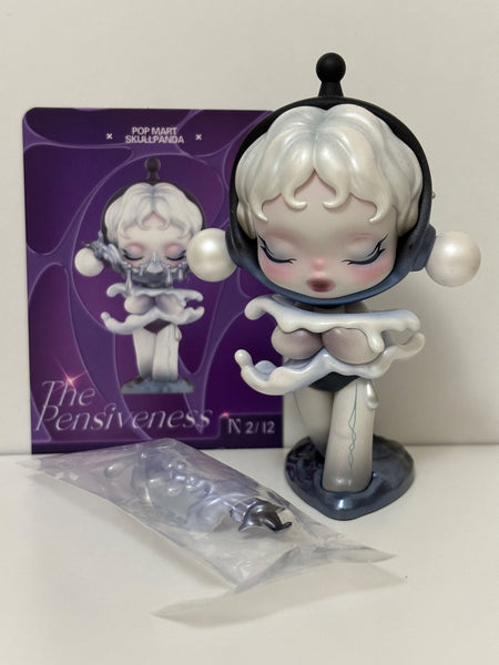 Popmart Skullpanda The Sound - The Pensiveness - Mindzai Toy Shop