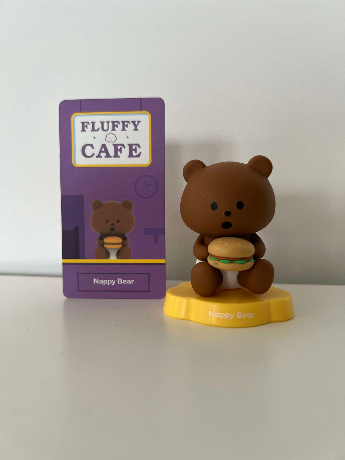 Nappy Bear - Mr. White Cloud Mini Series 3 Fluffy Cafe Edition by Fluffy House x POP MART - 1
