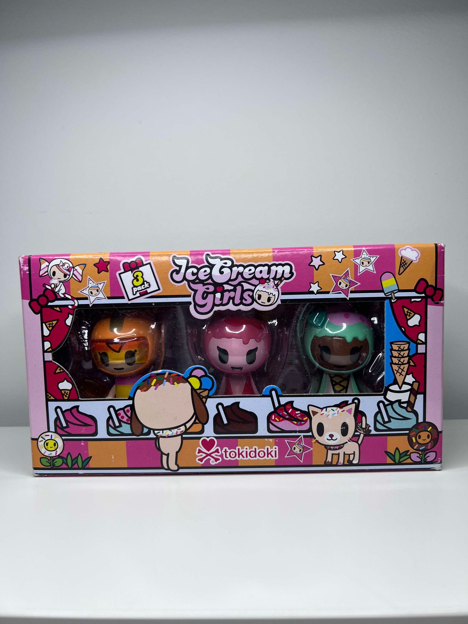 *Special Order* Ice Cream Girls 3-Pack Set by Tokidoki - 3