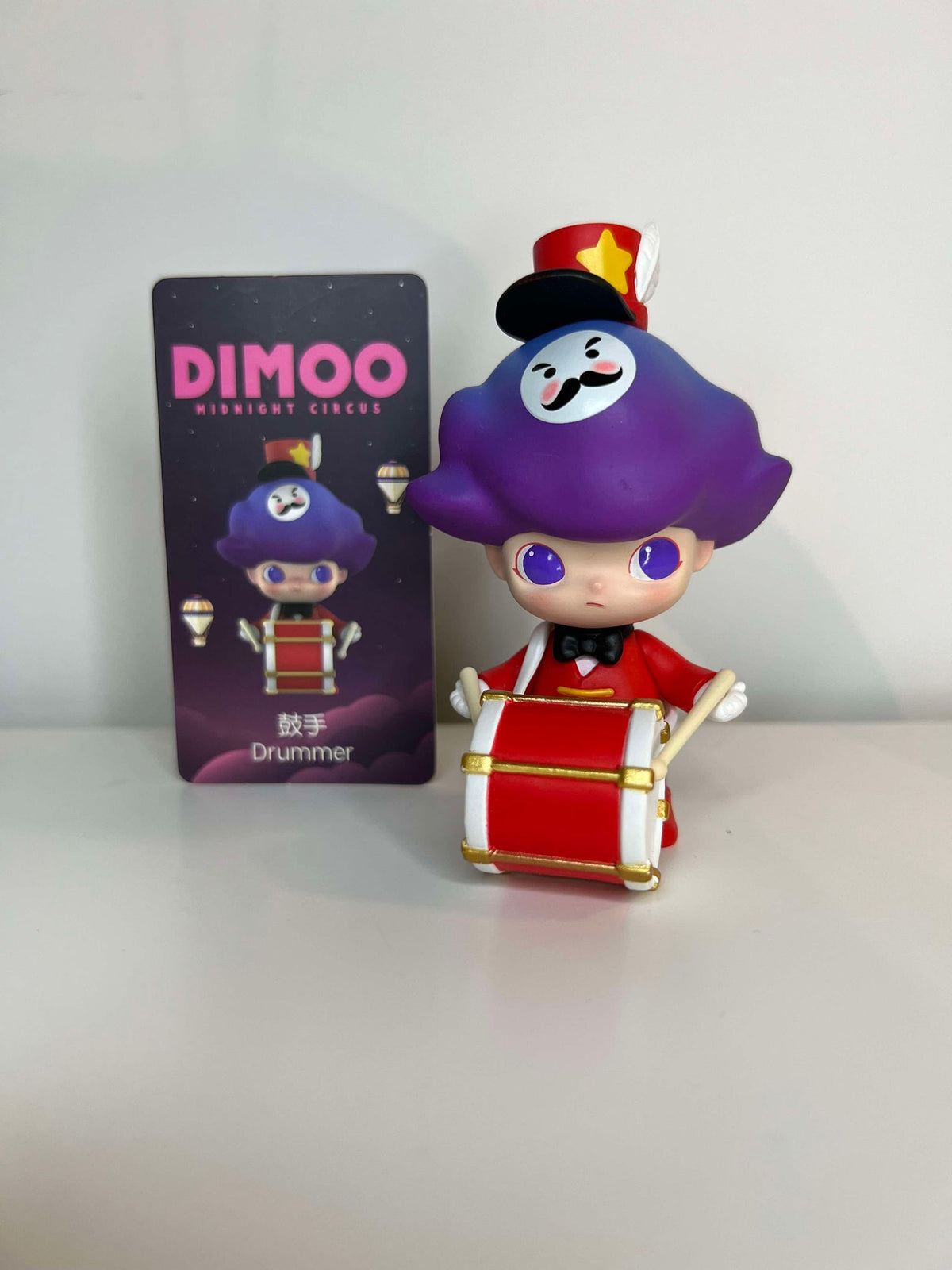 Drummer - Dimoo Midnight Circus by Ayan Tang x POP MART - 1
