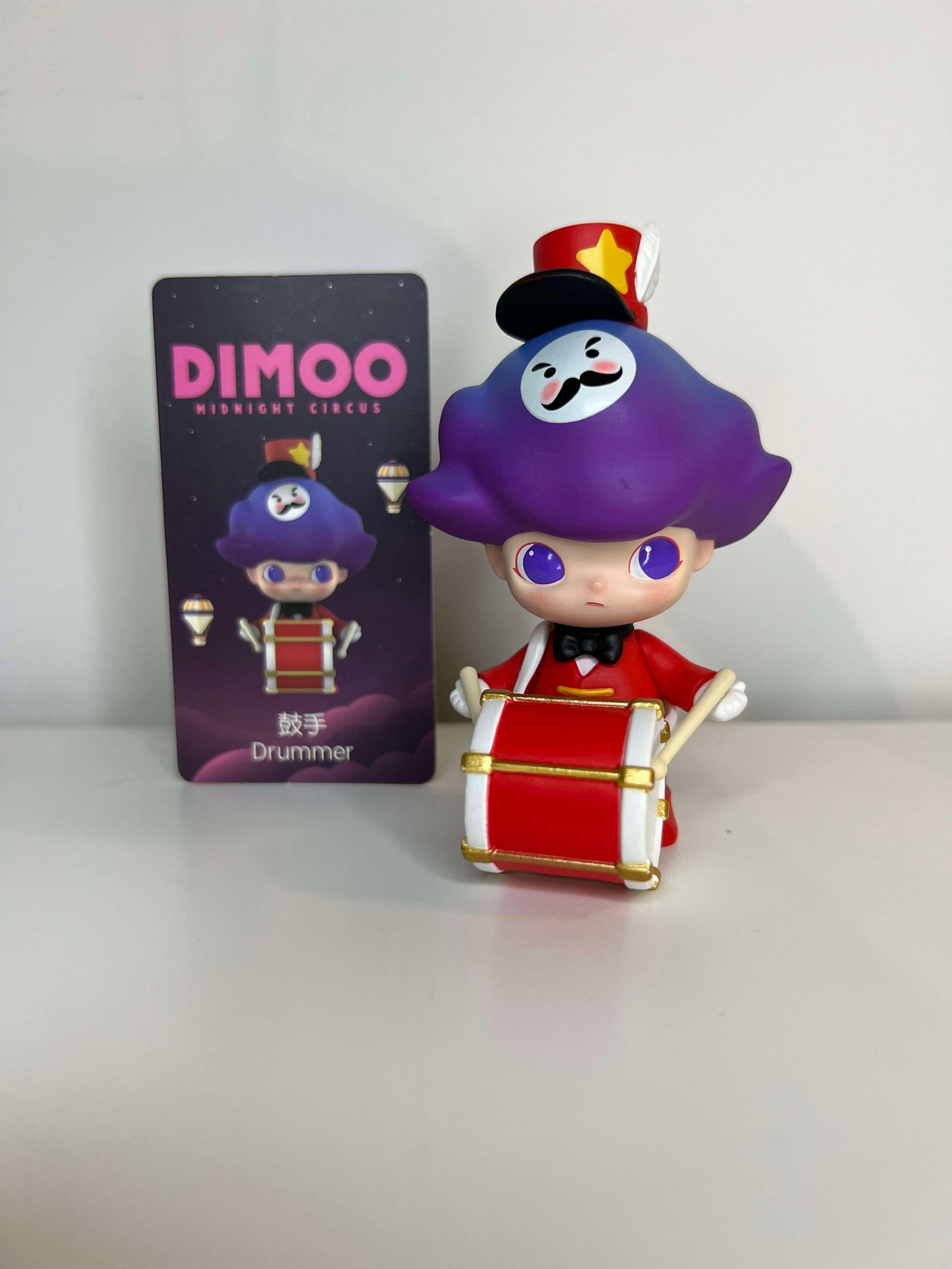 Drummer - Dimoo Midnight Circus by Ayan Tang x POP MART - 1