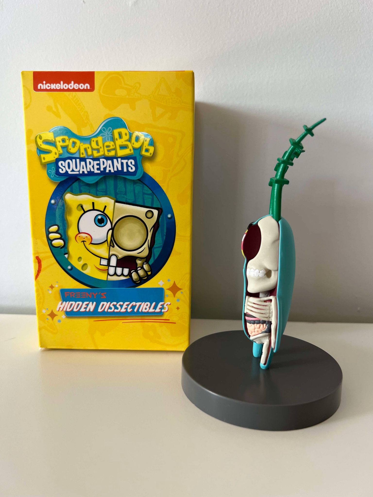 Plankton - Hidden Dissectables Spongebob Squarepants Series by Jason Freeny x Mighty Jaxx - 1
