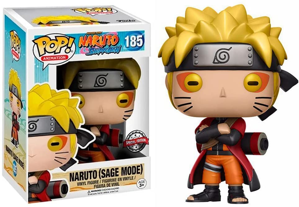 Funko POP! Naruto: Shippuden - Naruto (Sage Mode) #185 Pop Vinyl Figure - 1