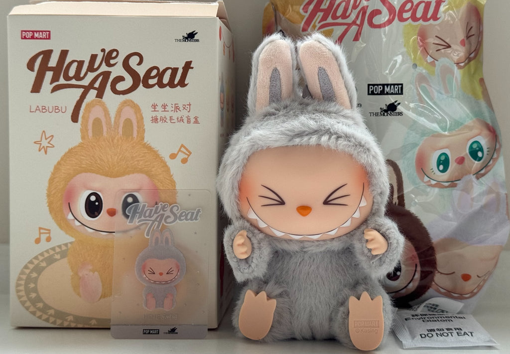 LABUBU ぬいぐるみ 2個セット　have a seat BABAとHEHE LABUBU ぬいぐるみ 2個セット have a seat BABAとHEHE THE MONSTERS