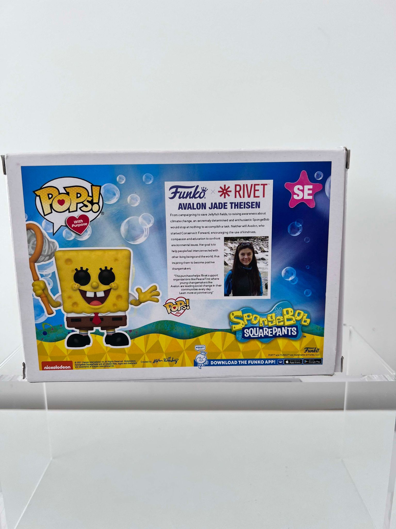 SpongeBob SquarePants Youthtrust POP!s with Purpose Vinyl Figure by Funko - 5