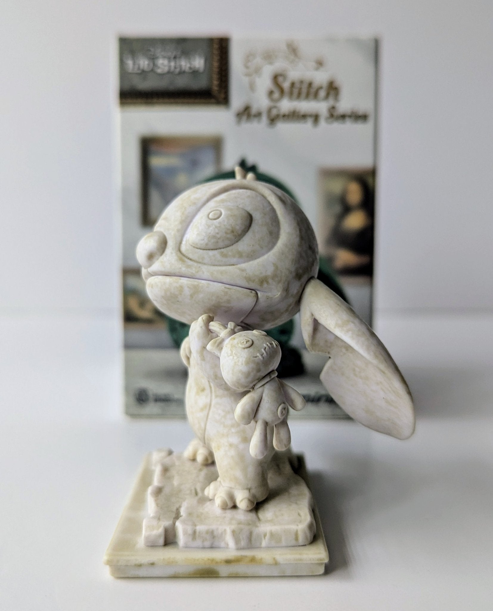 Stitch Stone Statue - Stitch Art Gallery Series - Beast Kingdom - 1