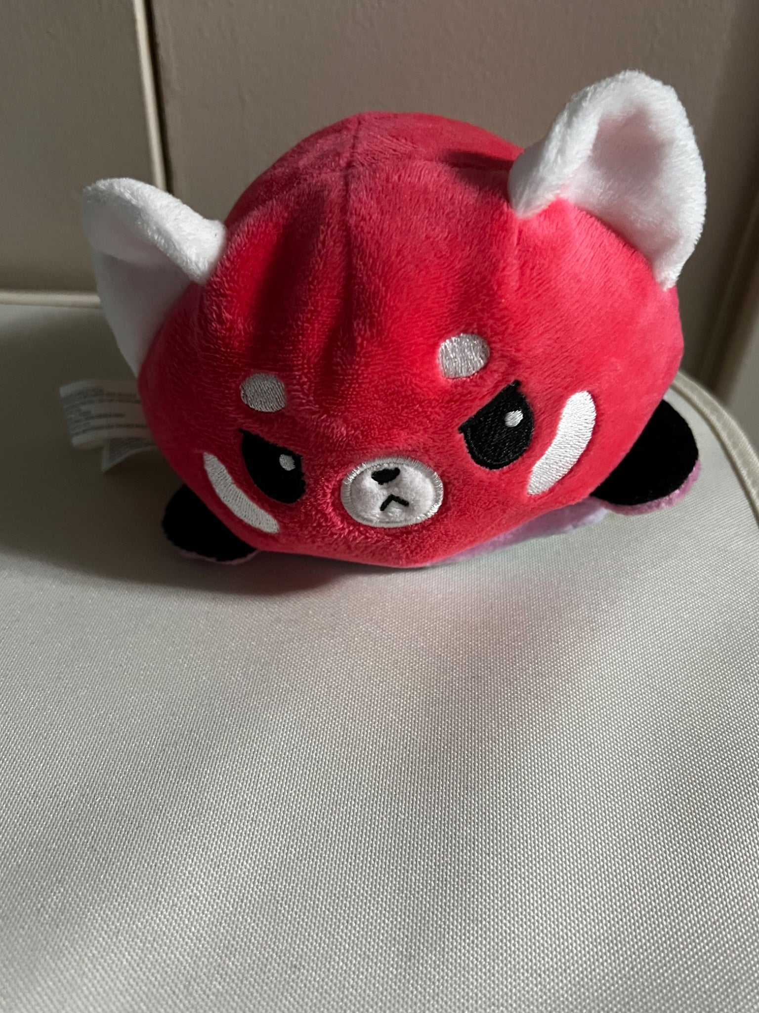 Red Panda Reverse Emoji Plush - 1
