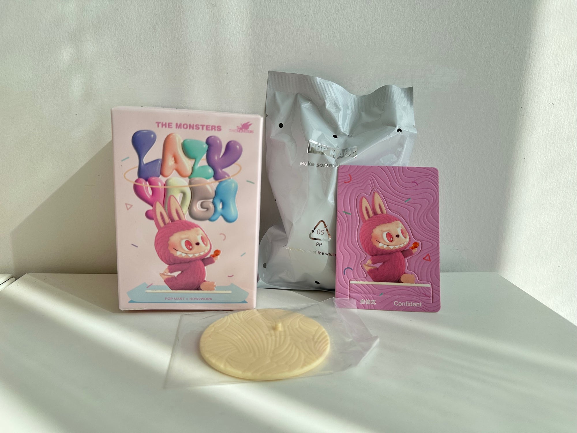 Confident - Lazy Yoga Series Figures THE MONSTERS Labubu by POP