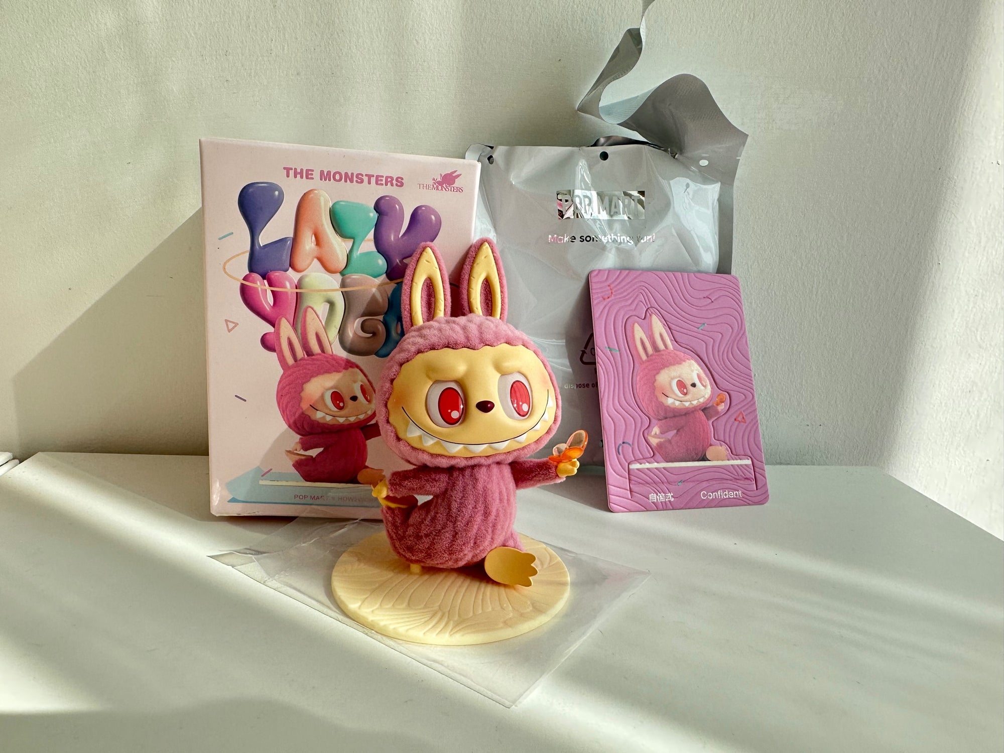 Confident - Lazy Yoga Series Figures THE MONSTERS Labubu by POP