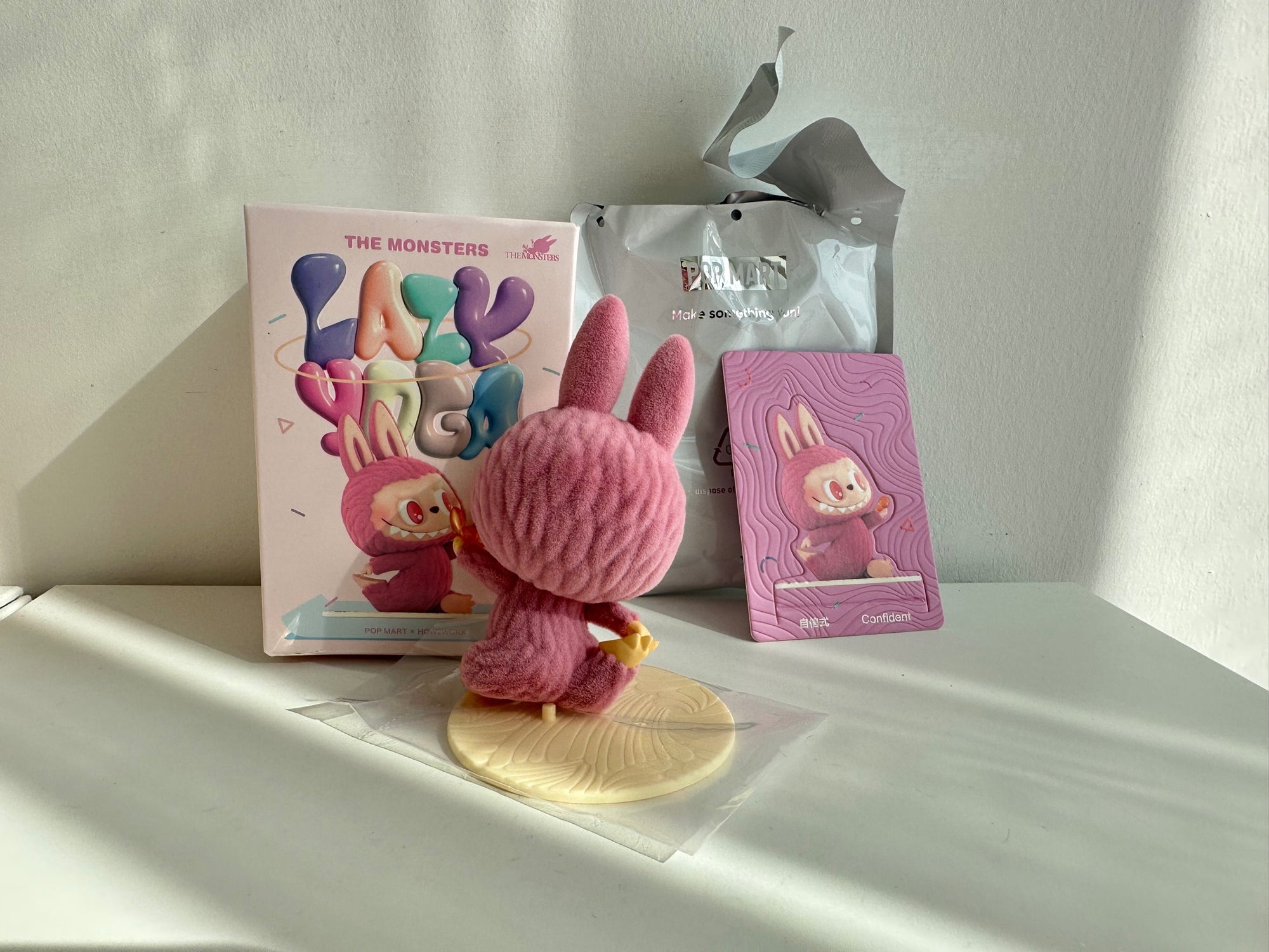 Confident - Lazy Yoga Series Figures THE MONSTERS Labubu by POP
