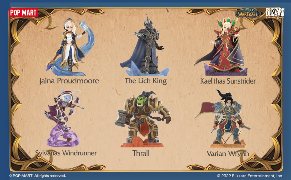 World of Warcraft Collectible Character Series - Pop mart - single