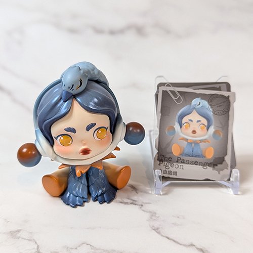 The Passenger Pigeon - SKULLPANDA The Mare of Animals Series by