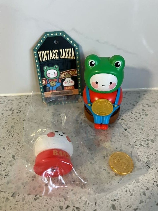Frog Piggy Bank - Bobo & Coco Vintage Zakka by Pop Mart - 3