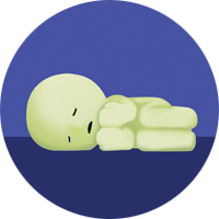 Smiski at Sleep - Bed Series - 1