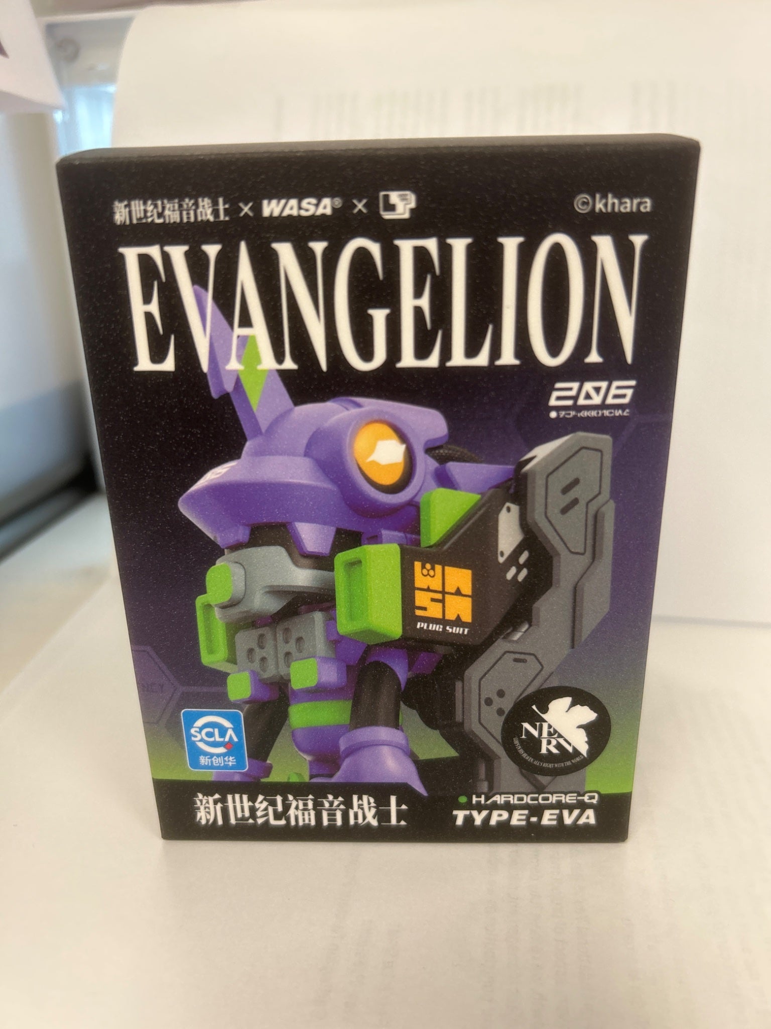 EVA-206 Evangelion - Hardcore-Q Type-EVA Blind Box- Wasa - Mindzai