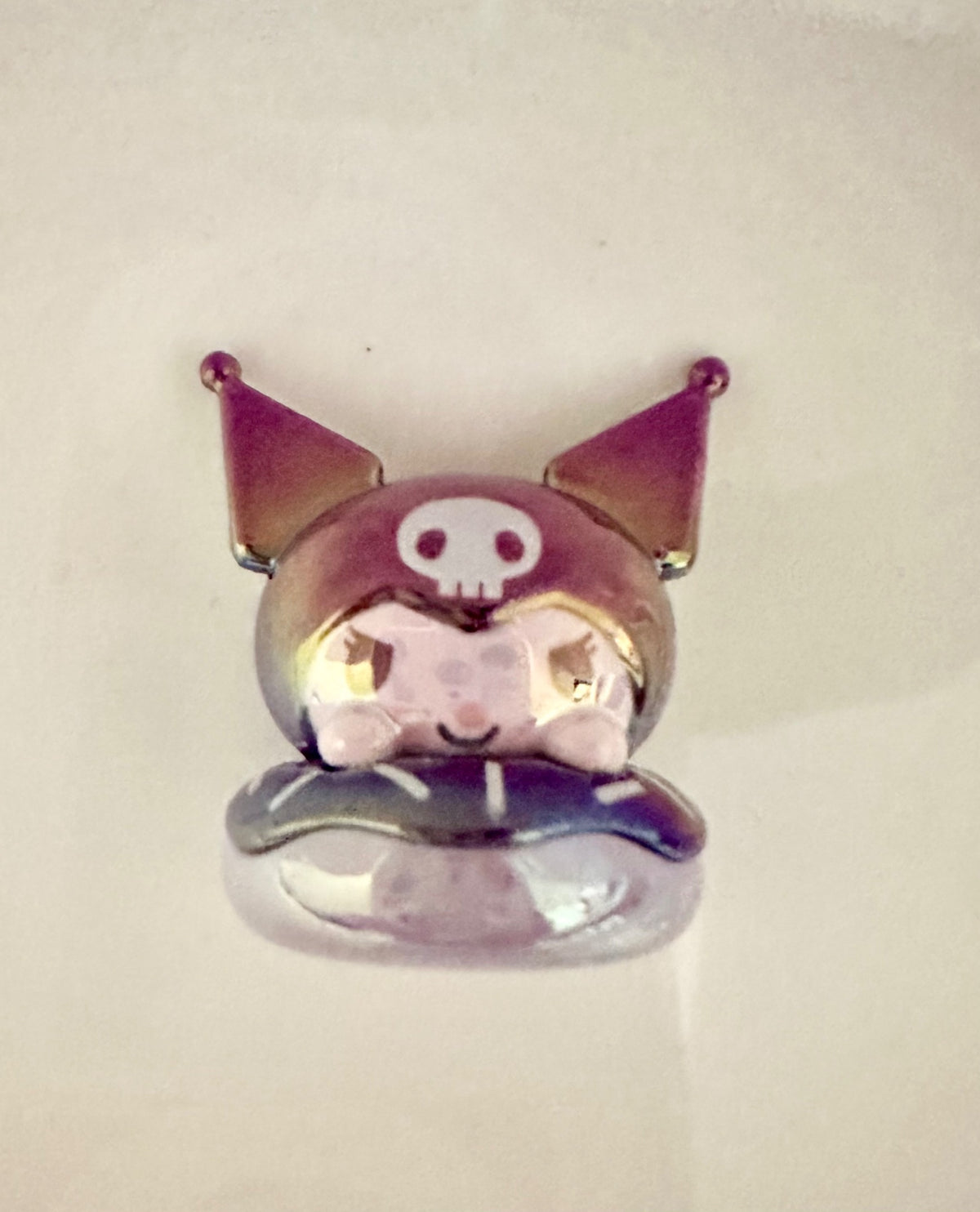 Kuromi (oil spill variant) - Sanrio Donut Miniature - 1