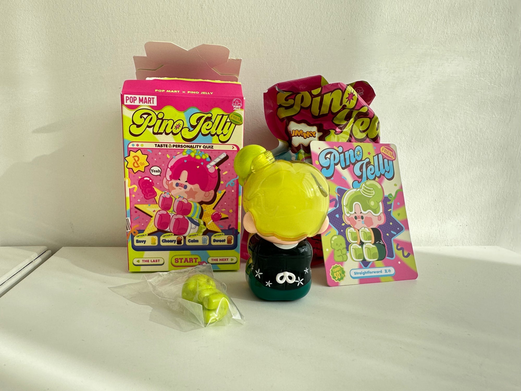 Straightforward Wasabi - Pino Jelly Taste & Personality Quiz Series by POP MART - 2