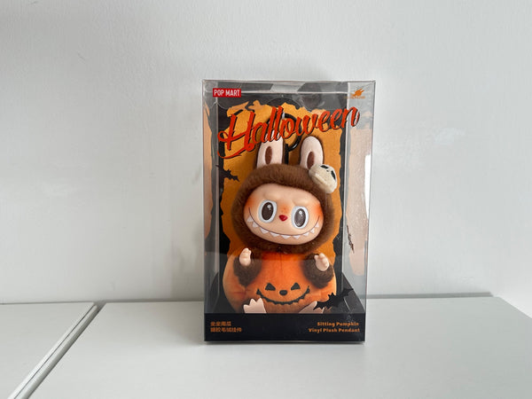 Labubu Happy Halloween Party Series-Sitting Pumpkin Vinyl Plush