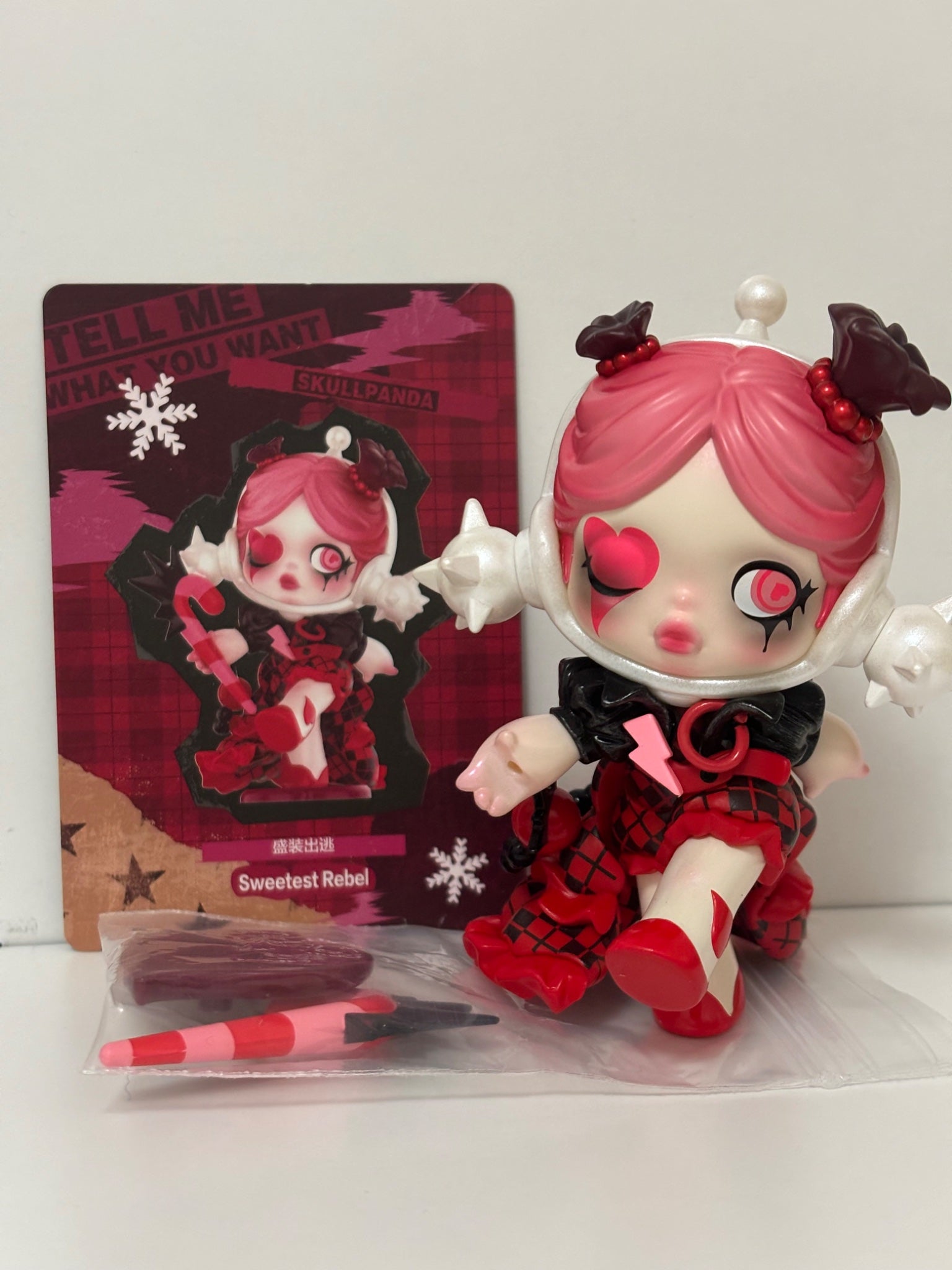 Sweetest Rebel - Skullpanda Tell Me What You Want - Mindzai Toy Shop