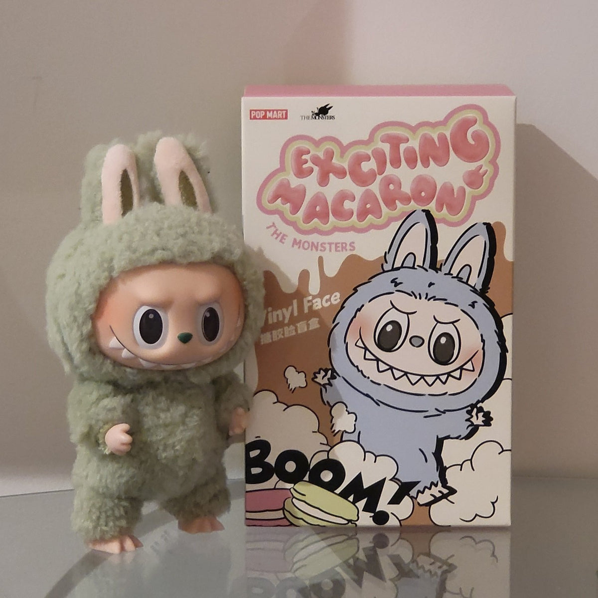 Green Grape - The Monsters Labubu Exciting Macaron by Pop Mart - 1