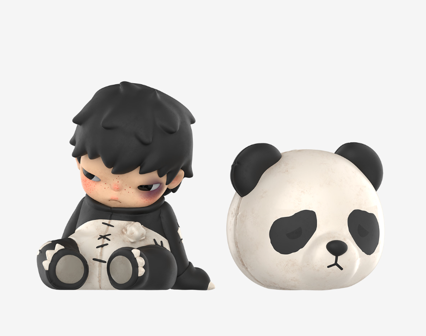 Hirono Doll Panda Figure by POP MART - 1